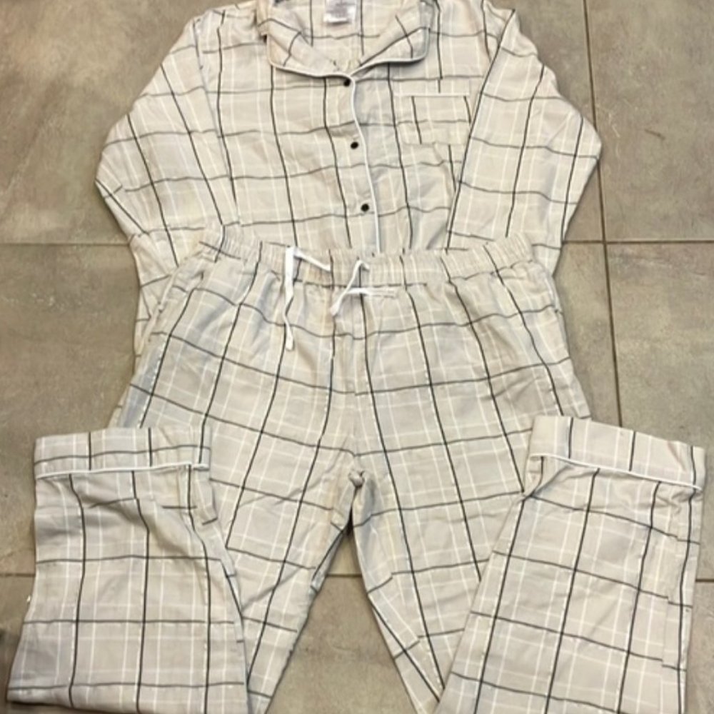 Man style pajama long sleeve set